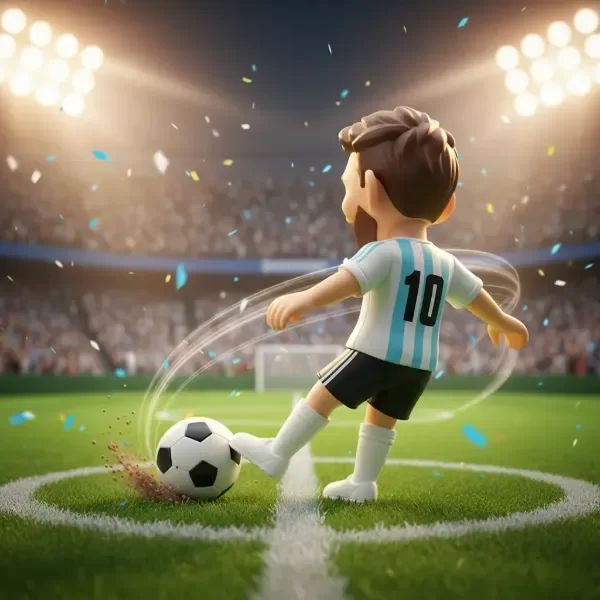 Producto - Muñeco Lio Messi - 12 cm - 3