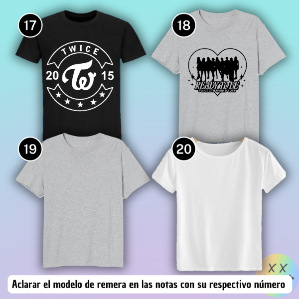 Producto - Remeras Twice #1 - 4