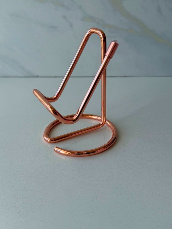Producto - Soporte Pinterest metalico rose gold