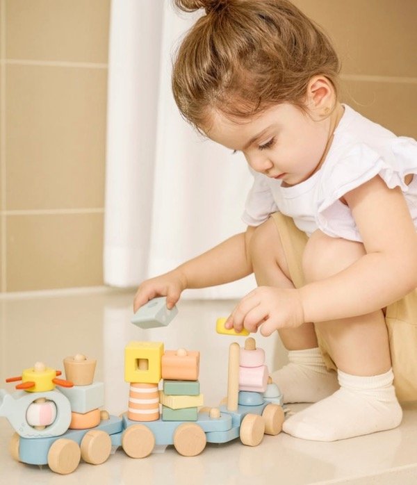 Producto - Tren Encastre Figuras oceano