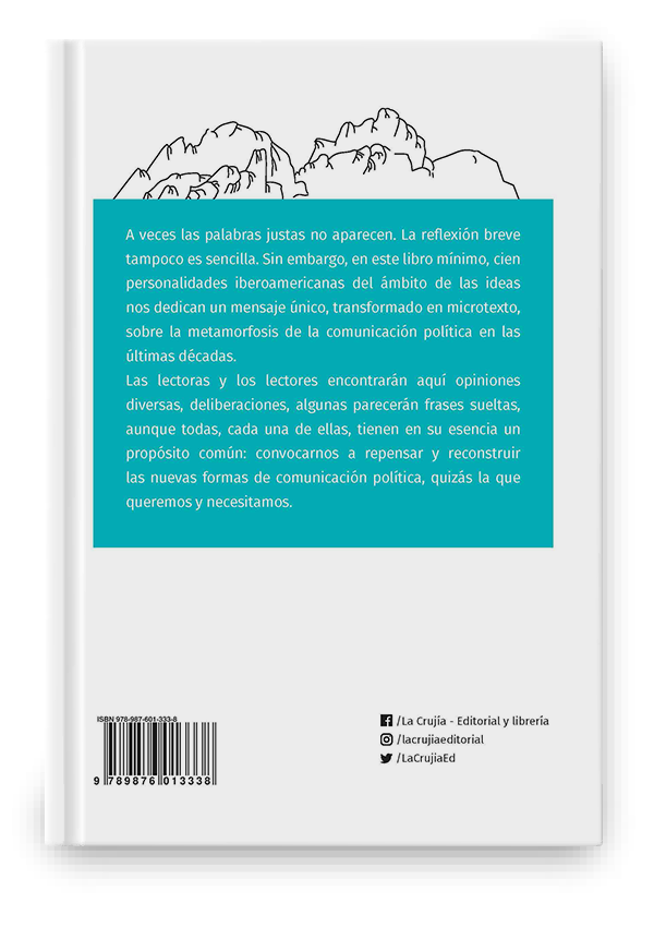 Producto - COMUNICACIÓN POLÍTICA 100 X 100 - MARIO RIORDA Y GINA SIBAJA QUESADA - LA CRUJÍA - 1