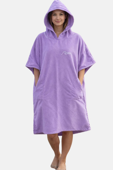 Producto - PONCHO YEIPER LILA CLARO (M)