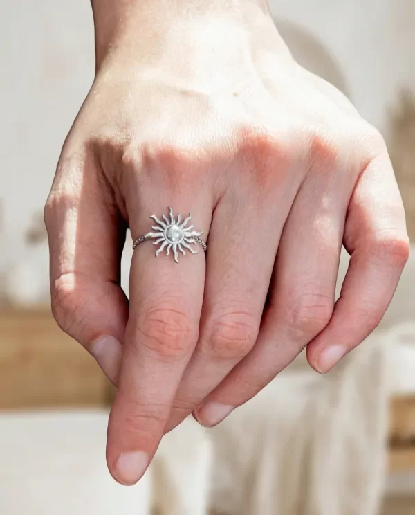 Producto - Anillo Acero Sole Regulable - 2