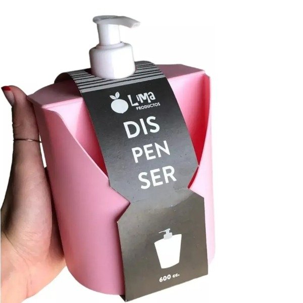 Producto - DISPENSER DE DETERGENTE / JABÓN + ESPONJA LIMA - 1