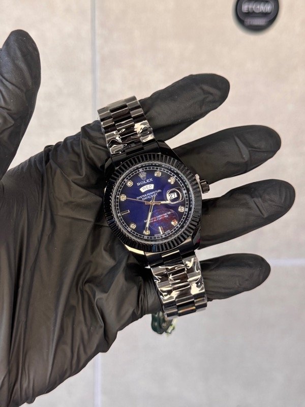 Producto - ROLEX DAY-DATE NEGRO AZUL (calidad AAA)