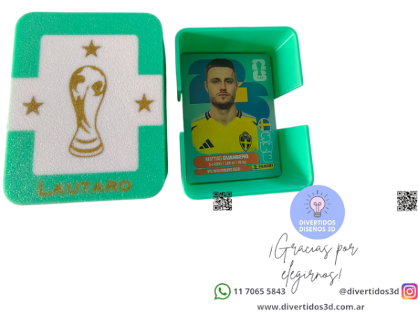 Producto - Caja para guardar figus modelo 3