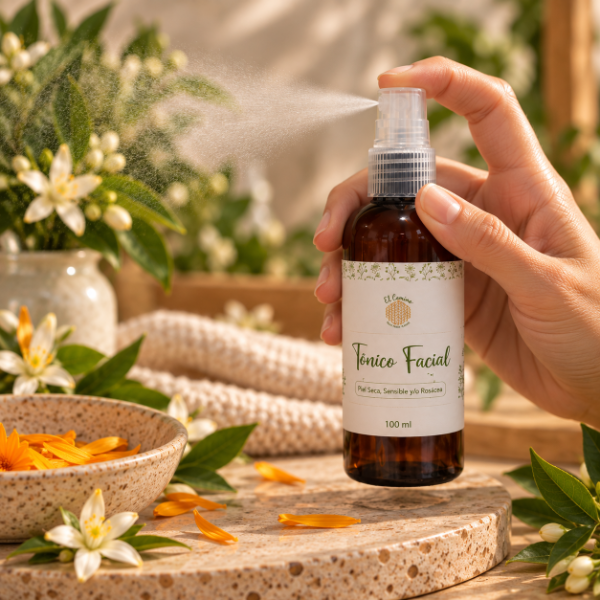 Producto - Tonico Facial para piel seca, sensible y/o con rosácea. 100 ml - 1