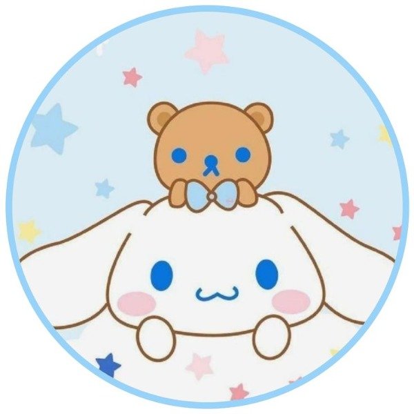 Producto - Lamina comestible redonda 20cm cinnamoroll 4
