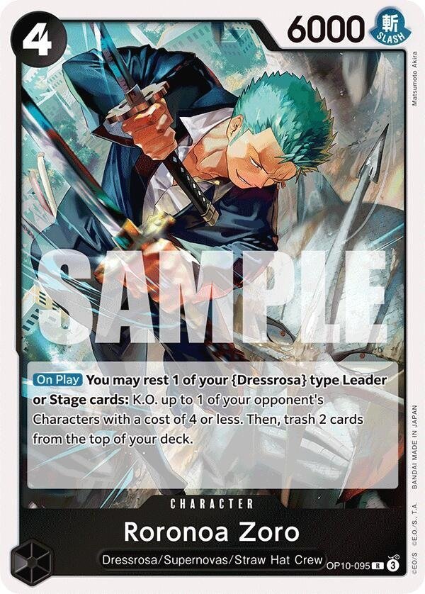 Producto - Roronoa Zoro OP10-095