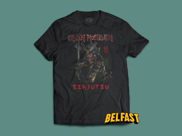 remera iron maiden senjutsu