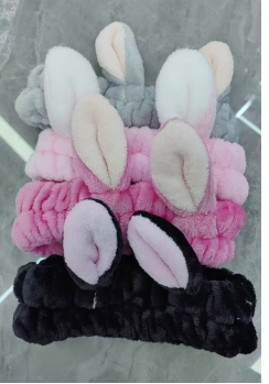 Producto - VINCHA SKINCARE MAKEUP DE PELUCHE CONEJO MYE16