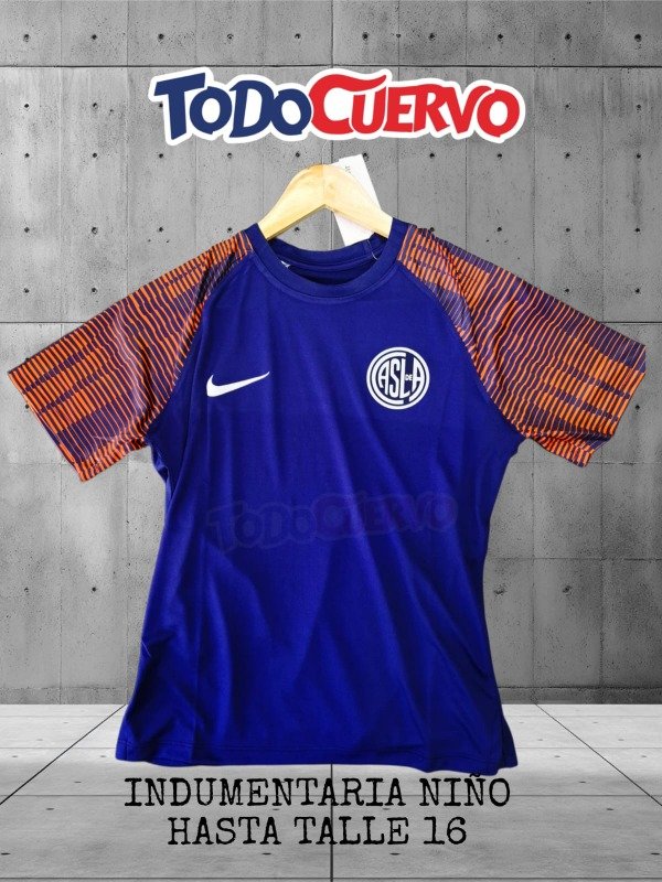Producto - REMERA ENTRENAMIENTO AZUL NIKE (NIÑO) SAN LORENZO