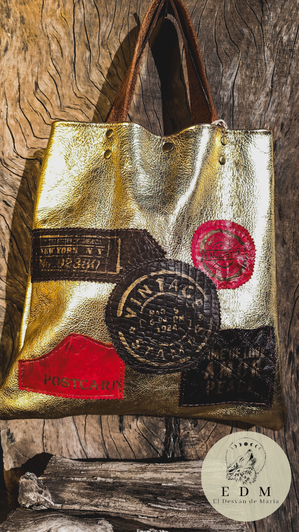 Producto - Cartera Dorada Vintage