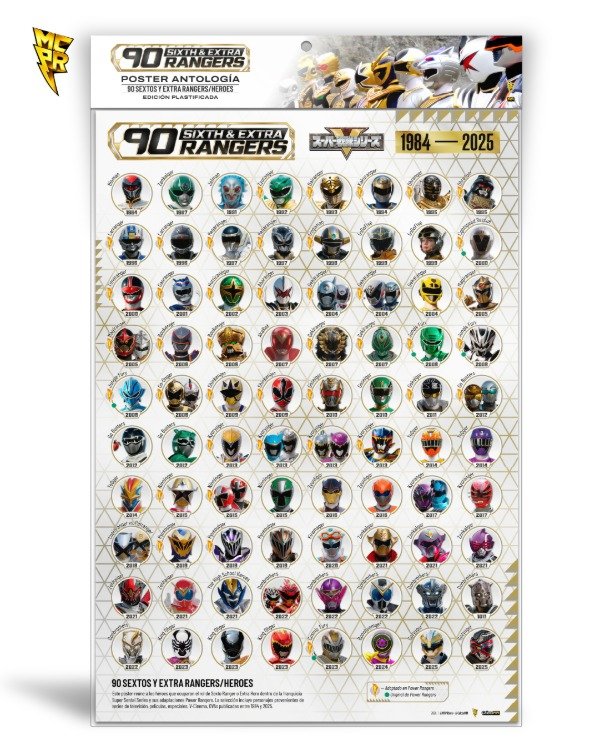 Producto - Poster / 90 Sixth and Extra Rangers - 0