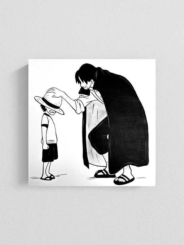 Producto - Cuadro Luffy y Shanks -One Piece-