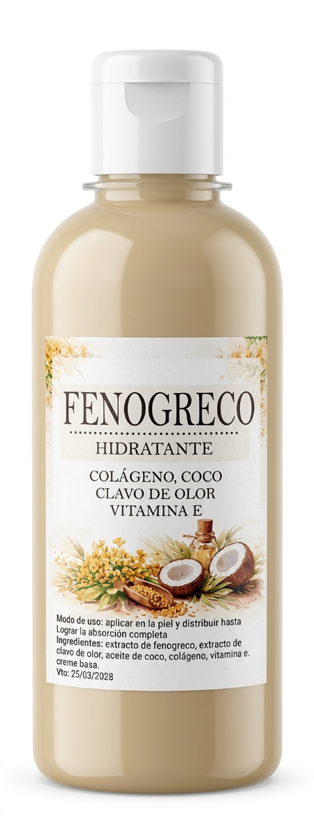 Producto - Crema con Fenogreco