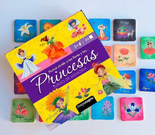 Producto - JUEGO DE MEMORIA - PRINCESAS
