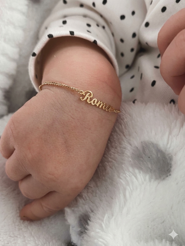 Producto - Pulsera nombre bebé