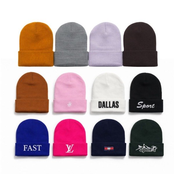 Producto - Gorro De Lana Básico Invierno - Soft, Cálido Y Versátil