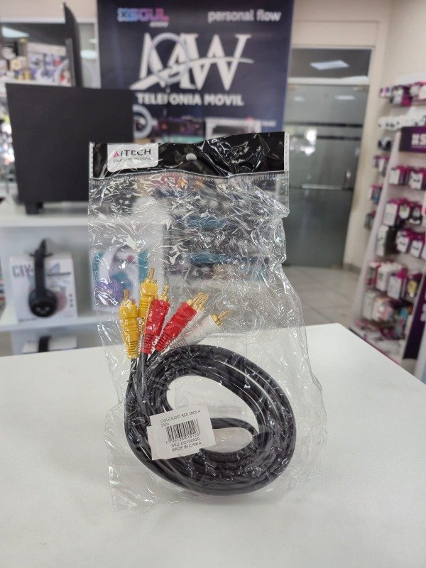 Producto - Cable Audio Rca 3 Rca a 3 Rca Aitech EC100820