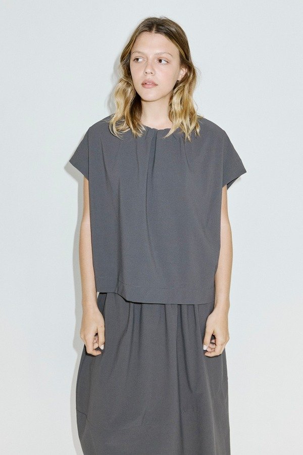 Producto - Blusa Cuello Frunce Nylon SS27-MBFN - 2