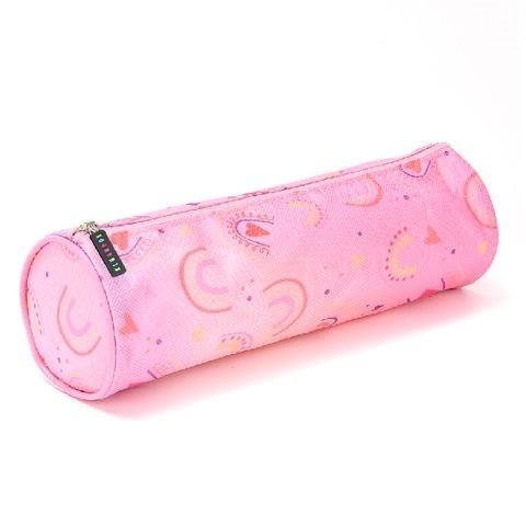 Producto - CARTUCHERA TUBO 1 CIERRE ARCO IRIS 22X7CM