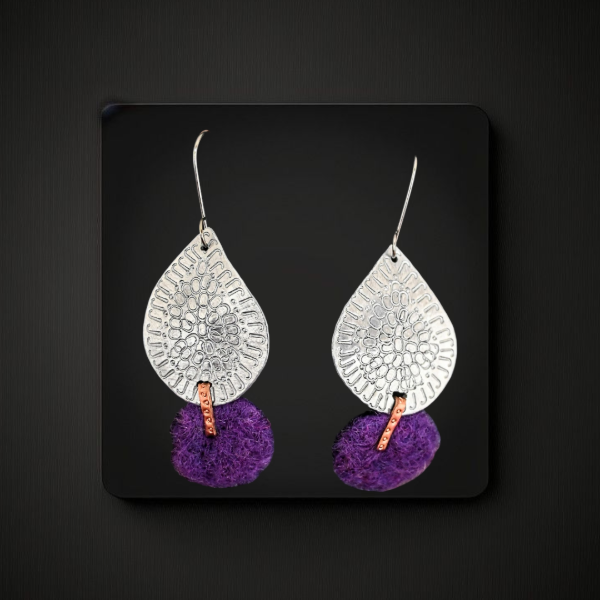 Producto - Aros "Gota en primavera"