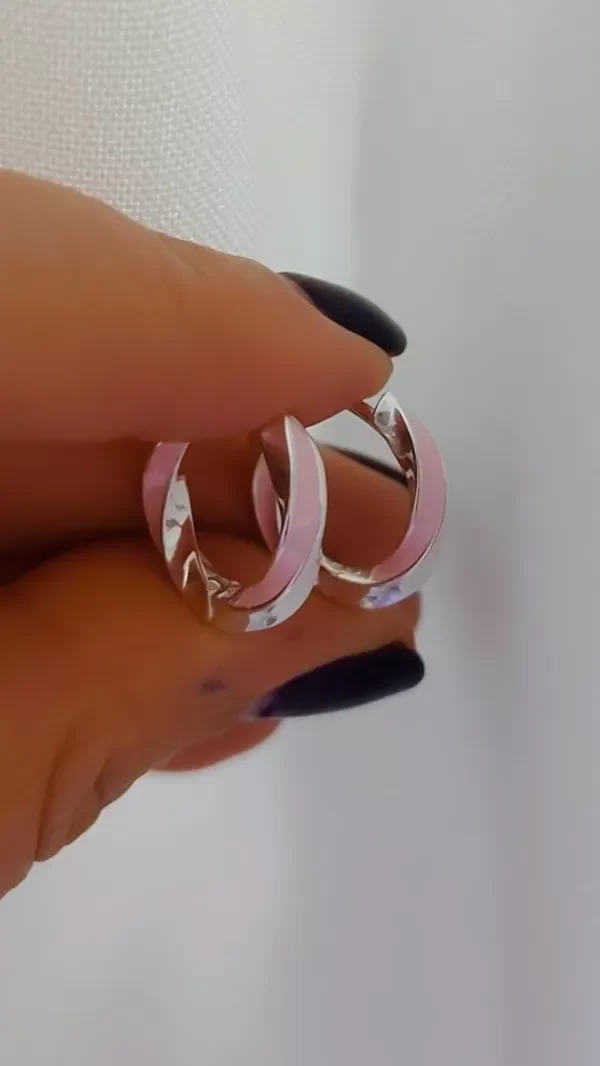 Producto - Argollas rosca rosa