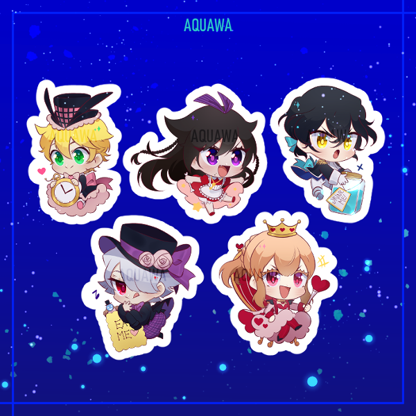 Producto - Set de stickers de Pandora Hearts