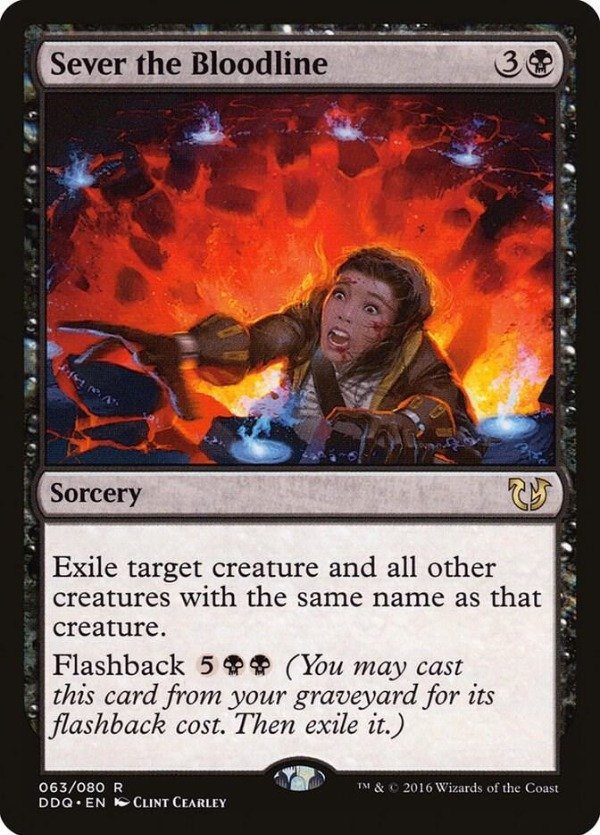 Producto - Sever the Bloodline #63  Duel Decks: Blessed vs. Cursed