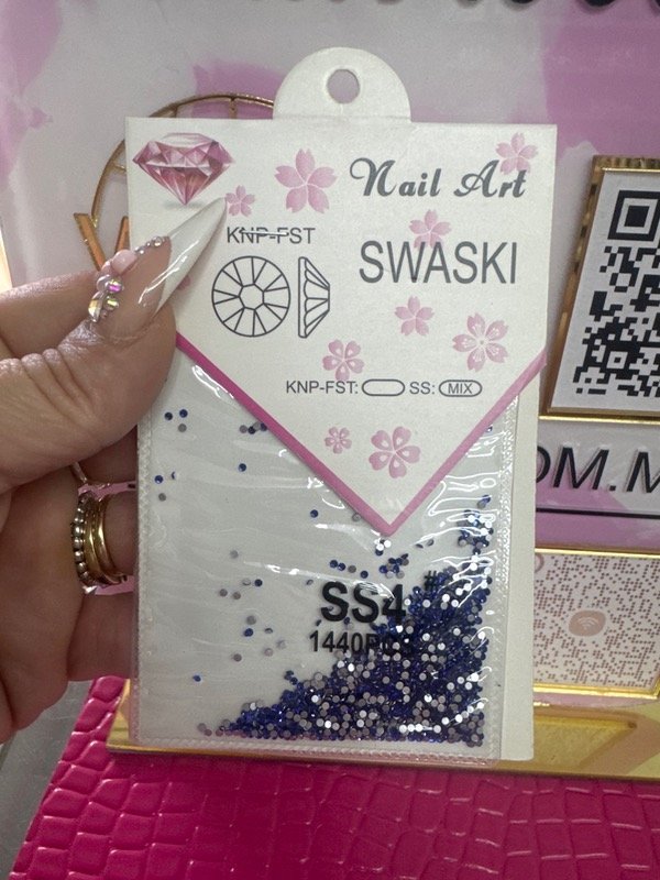 Producto - Strass azules chicos