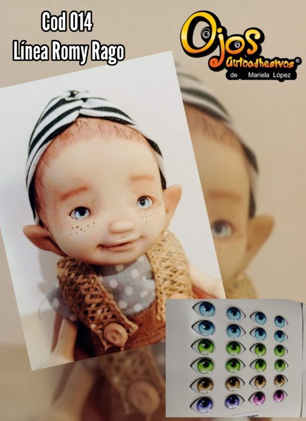 Producto - Ojito 3D art 014 Romy Rago