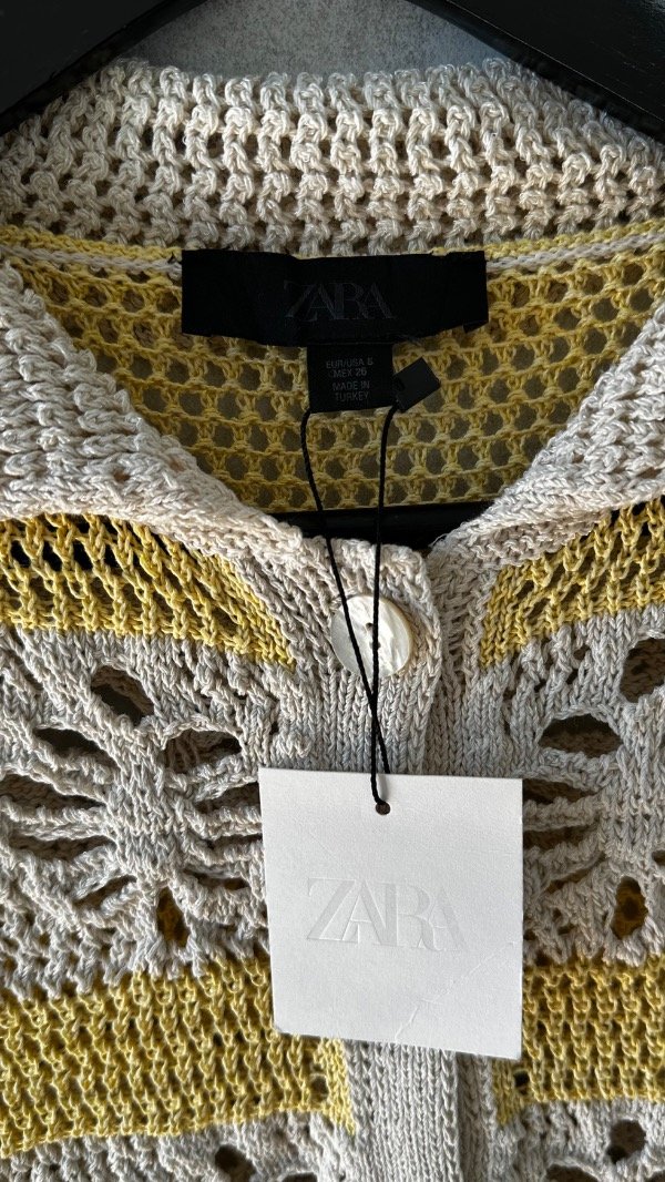 Producto - Chaqueta crochet hilo Zara - 1