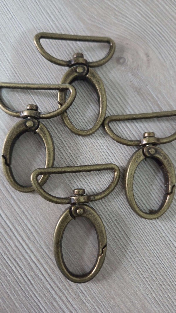 Producto - Mosqueton ovalado pase 40 Bronce