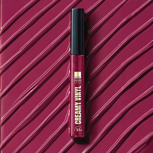 Producto - Labial Creamy Vinyl 16hs Rojo Vibrant - Avon - 1