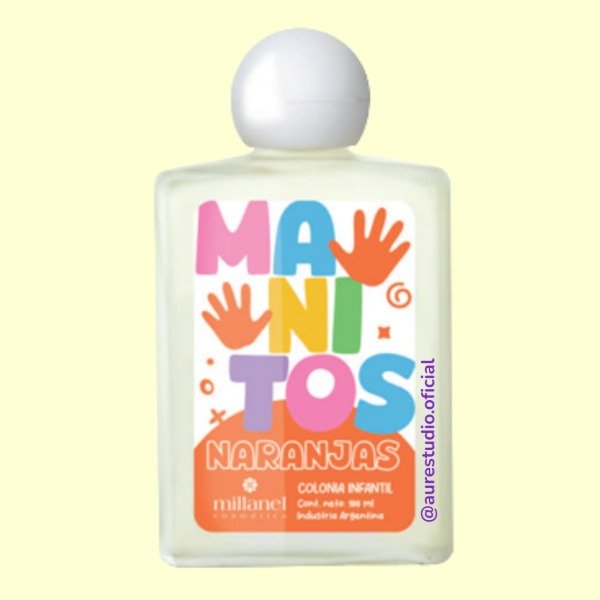 Producto - COLONIA MANITOS NARANJA DE VIDRIO