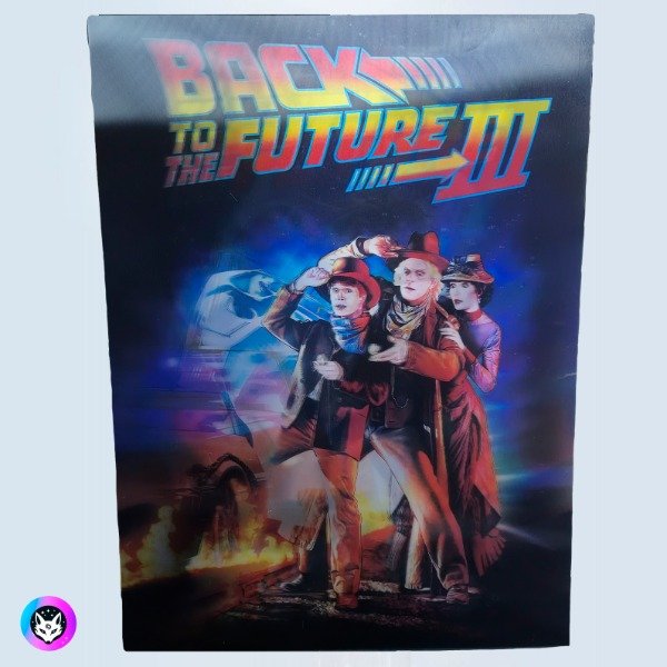 Producto - Poster lenticular A3  "VOLVER AL FUTURO"