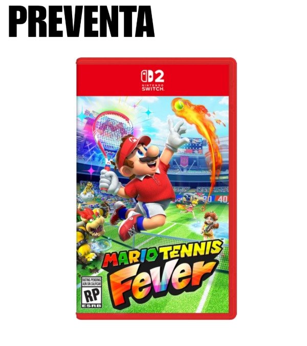 Producto - Mario Tennis Fever Preventa fisico Nintendo Switch 2
