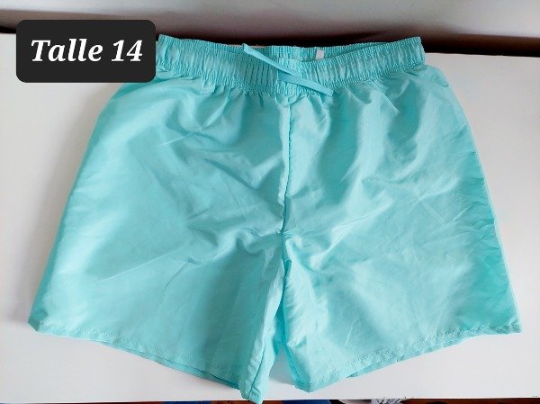 Traje de baño HyM talle 14 turqueza