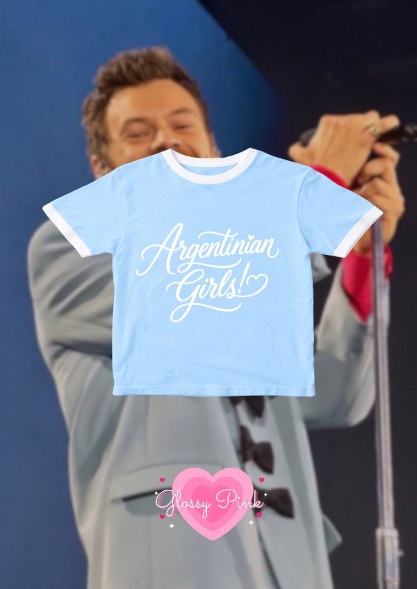 Producto - Baby Tee Argentinian Girls - DTF