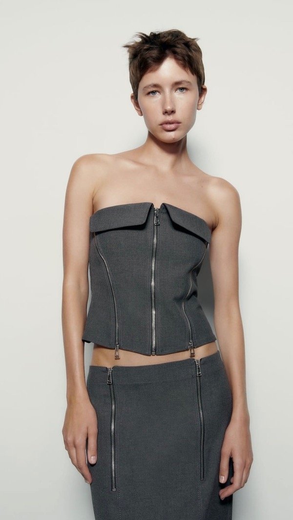 Producto - Corset cremallera Zara