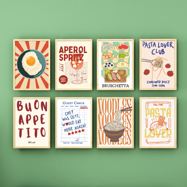 Producto - Set de 3 laminas para cocina - Bar o restaurante - LAM92