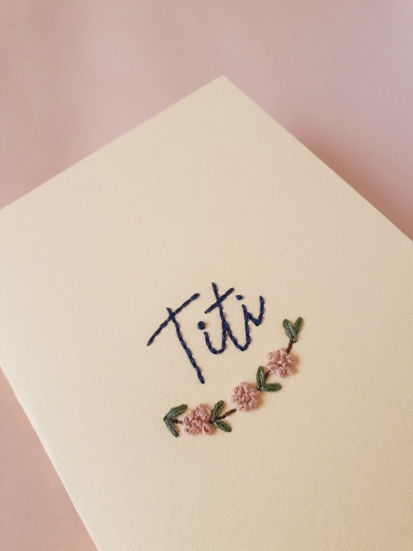 Producto - Cartas Personalizada Nombre + Mensaje