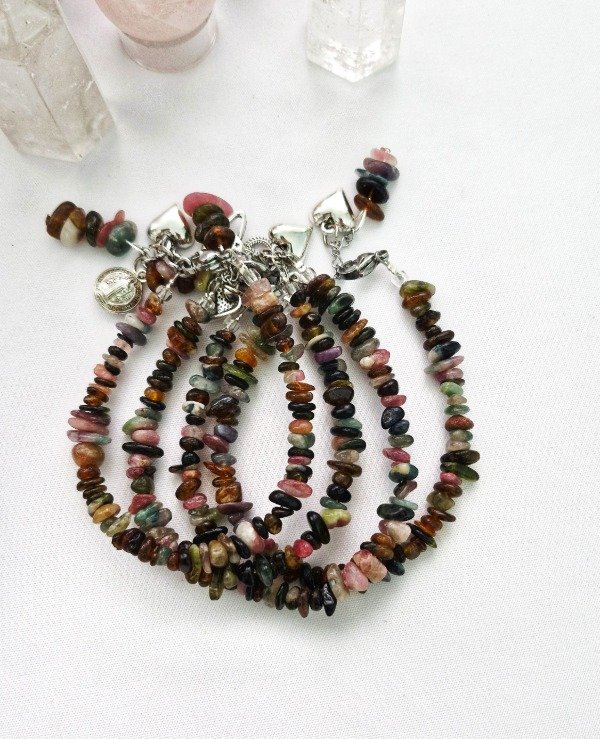 Producto - PULSERA TURMALINA MULTICOLOR