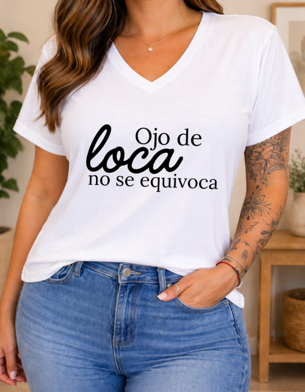 Producto - Remera de algodon frases blanca (F3)