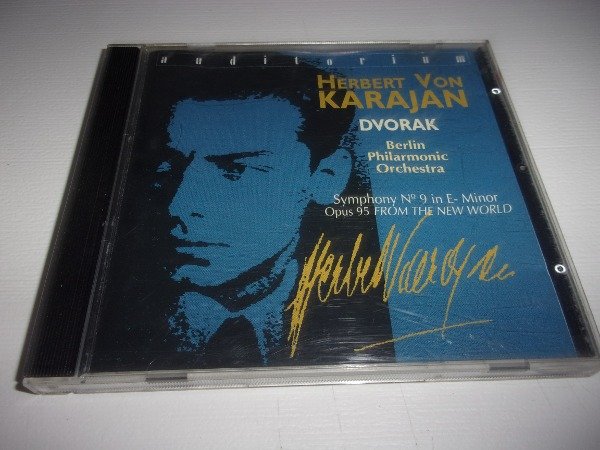 Producto - CD HERBERT VON KARAJAN DVORAK SYMPHONY 9 IN E MINOR BERLIN PHILARMONIC LEER 39D