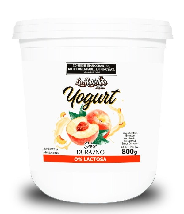Producto - Yogurt Durazno Sin Lactosa