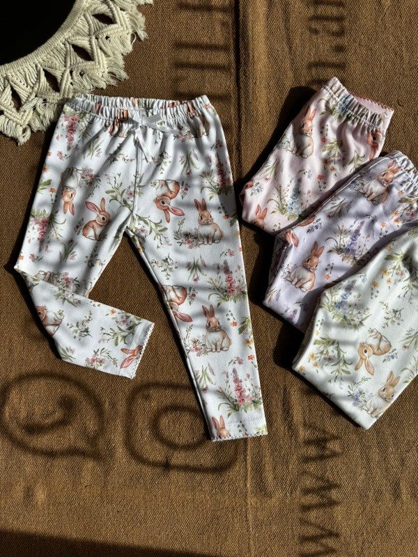 Producto - Calza Estampada Conejitos Beba - COD 1146