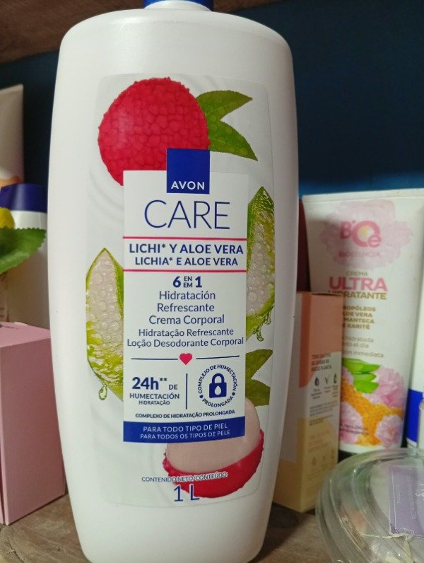 Producto - Avon Care Lichi y Aloe Vera Crema Corporal 1 L - 1000 ml - Avon Care - 2