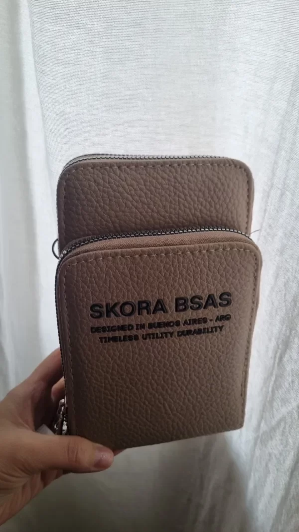 Producto - Porta celu skora triple color tortado